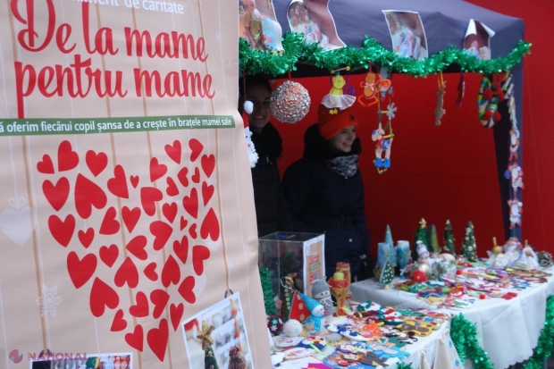 CARITATE: Zeci de mii de lei și sute de kg de produse pentru mamele din R. Moldova care își cresc singure copiii