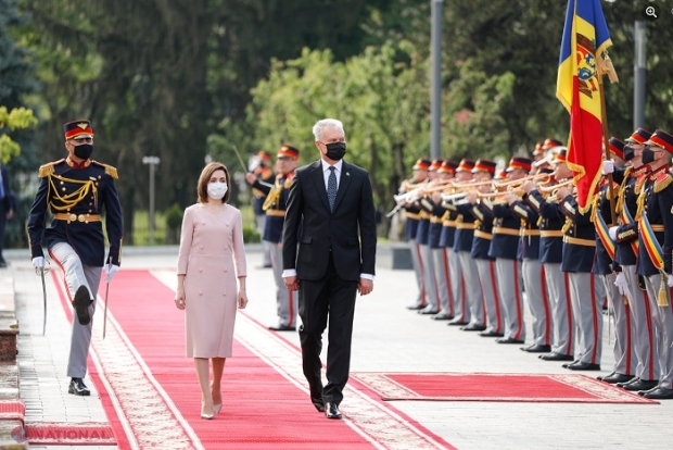 VIDEO // Președintele Gitanas Nauseda, la Chișinău: Salariile din Lituania au CRESCUT de 4-5 ORI după aderarea țării sale la UE, în 2004