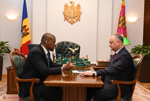 Ambasadorul SUA la Chișinău a SOLICITAT o întrevedere cu șeful statului. Subiectele discutate de Dereсk J. Hogan și Igor Dodon
