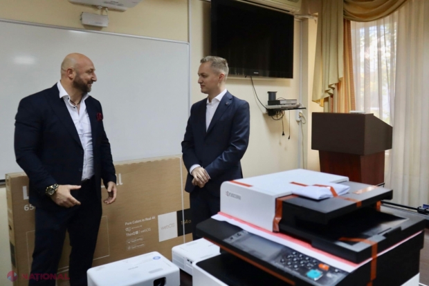 O altă universitate din R. Moldova, SUSȚINUTĂ de Guvernul României, prin intermediul DRRM. Instituția a fost dotată cu echipamente IT moderne