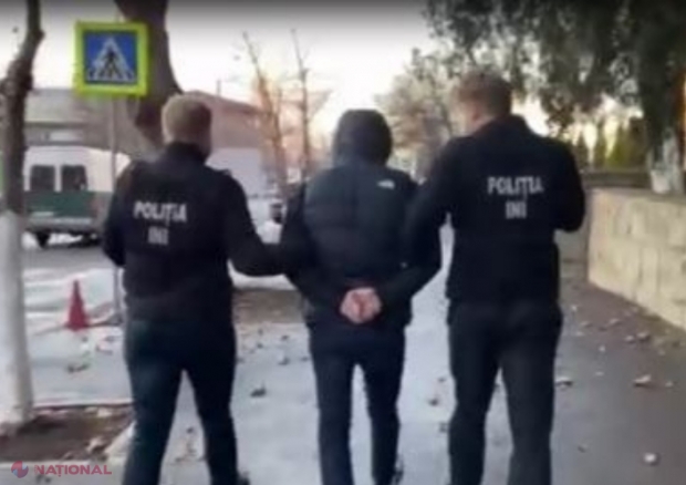VIDEO // Un ucrainean venit în R. Moldova să-i aplice unei companii o lovitură de peste 140 de mii de lei, prins la Chișinău