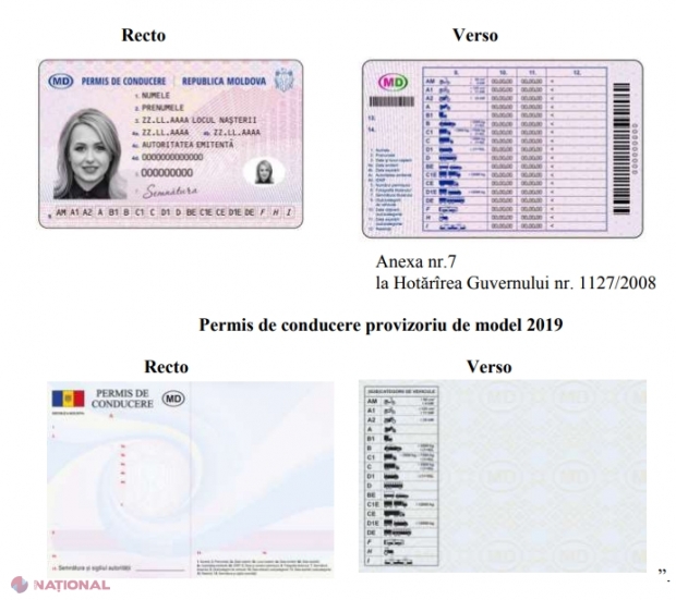 IMPORTANT pentru șoferi! Se SCHIMBĂ permisele de conducere din R. Moldova: Cum vor arăta permisele de tip nou