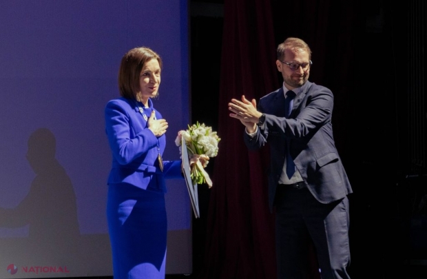 DOC // CNA face LUMINĂ în privința PREMIULUI de 30 000 de euro acordat Maiei Sandu de către Primăria Timișoara: Termenul de „premiu” nu se înscrie în noțiunea de „cadou”. Ce va face șefa statului cu BANII