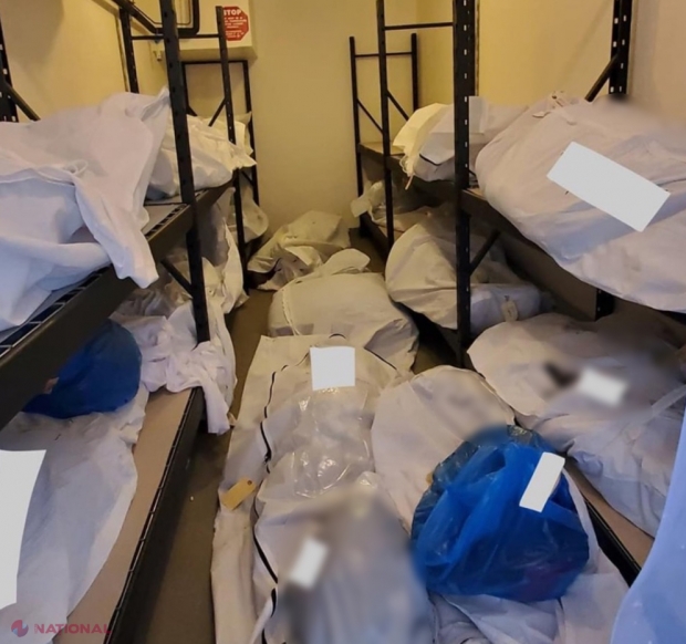 Imagini CUTREMURĂTOARE din Statele Unite. Morgile spitalelor, NEÎNCĂPĂTOARE pentru cei decedați de COVID-19. Fotografii publicate de CNN