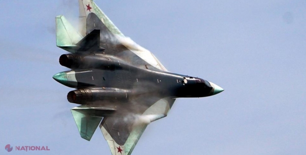 VIDEO // Priveau Su-57, cel mai nou avion de vânătoare rusesc, când s-a întâmplat ceva NEAȘTEPTAT. Defectul avionului INVIZIBIL pe radare