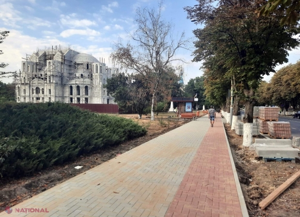 Program comun România - R. Moldova, finanțat de UE: Piste pentru bicicliști și trotuare noi, construite la Ungheni