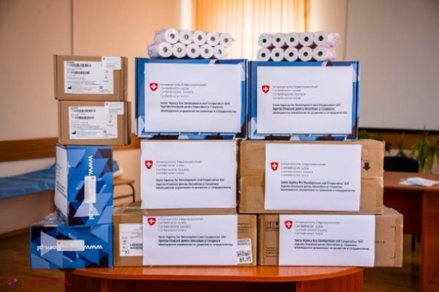 Sute de electrocardiografe și pulsoximetre, donate de Elveția, vor fi distribuite în centrele de sănătate din 25 de raioane ale R. Moldova