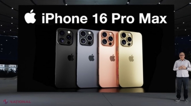 Declin de 3% al acţiunilor Apple, termenele de livrare a telefoanelor iPhone 16 indicând o cerere slabă pentru modelele de iPhone 16 Pro