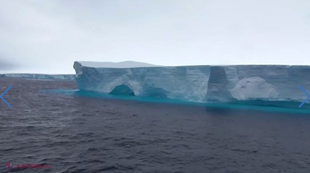 Ruperea celui mai mare AISBERG din lume de Antarctica a DEZVĂLUIT ceva ce nu ar fi trebuit să existe în lumea polară