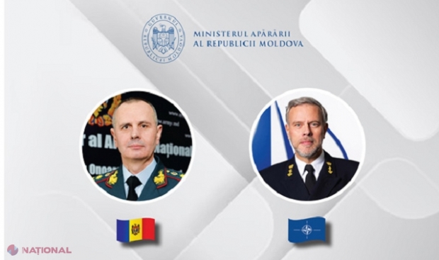 Președintele Comitetului Militar al NATO, în vizită la Chișinău