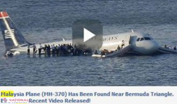 „Avionul dispărut a fost descoperit în Triunghiul Bermudelor