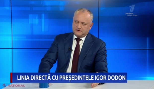 Președintele Dodon intenționează să „INTERZICĂ UNIREA și unioniștii” după alegerile prezidențiale: „Pentru ca ei să nu se adreseze în instanțele internaționale, este necesar să modificăm unele prevederi din Constituție”