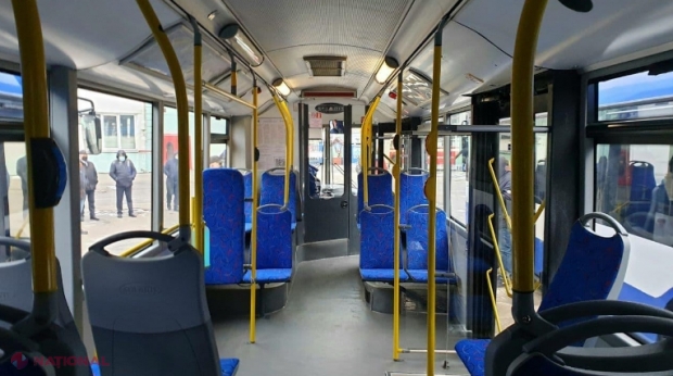 Tarif de 6 lei pentru o călătorie cu troleibuzul sau autobuzul în Chișinău