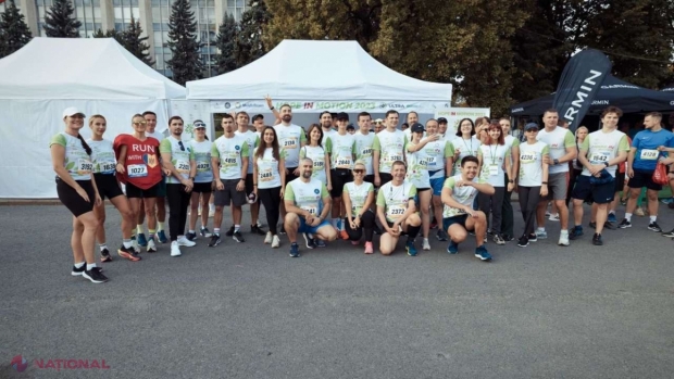 VIDEO // A.S.I.C.S. a participat pentru a doua oară la „Big Hearts Marathon” din Chișinău: „Evenimentul ne permite să îmbinăm activitatea fizică cu o cauză nobilă - strângerea de fonduri pentru persoanele cu nevoi speciale”