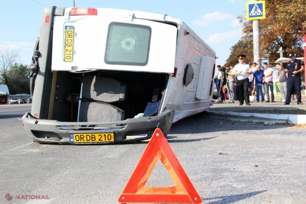 Trei persoane rămân internate în spital în urma accidentului de ieri de la Stăuceni