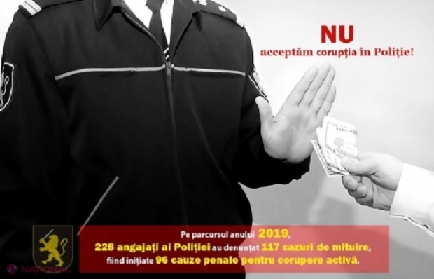 NU oferiți MITĂ polițiștilor: Numărul denunțurilor făcute de oamenii legii s-a DUBLAT în 2019