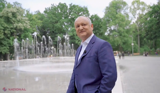 FOTO // Dodon își face campanie într-un PARC din Chișinău renovat cu bani oferiți de România. Socialistul nu a pomenit nimic de cele peste 18 MILIOANE de lei alocate de București și i-a atribuit „reușita” lui Ion Ceban plecat „la Piter”