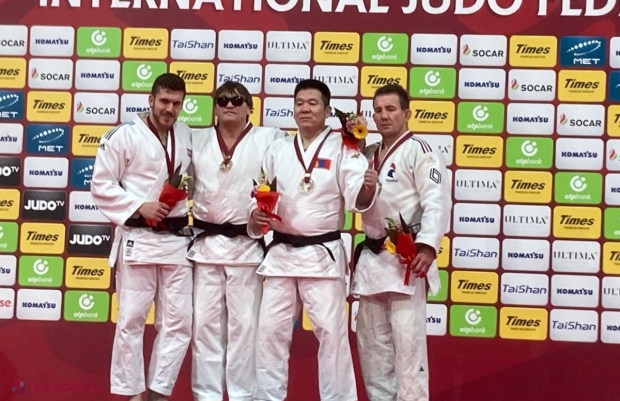 FOTO // Realizarea ISTORICĂ pentru sportul din R. Moldova. Echipa națională de para judo a obținut două medalii de AUR la Grand Prix-ul IBSA de la Tokyo
