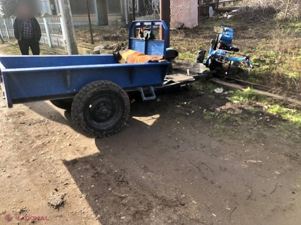 Cu motocultorul în gard, la Speia: Șoferul a decedat pe loc