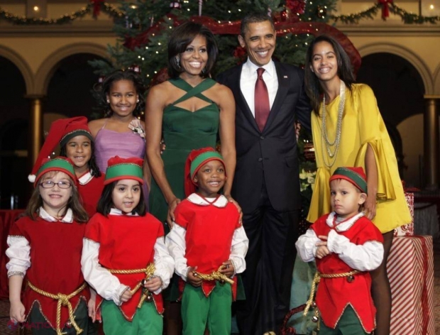 Barack Obama dezvăluie melodiile sale preferate de Crăciun