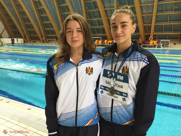 Două MEDALII de bronz pentru înotătoarele din R. Moldova la Cupa Mondială de la Kazan