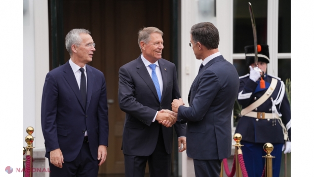 VIDEO // Klaus Iohannis, înaintea Summitului NATO de la Vilnius: „Situaţia din R. Moldova este critică și e datoria noastră să găsim căi de a o ajuta în a-şi creşte capacitatea de rezilienţă”