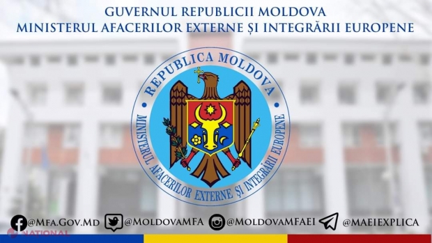 Diplomaţia de la Chișinău, RĂSPUNS pentru oficialii ruşi, care atacă parcursul european al R. Moldova şi colaborarea EXCELENTĂ cu România: