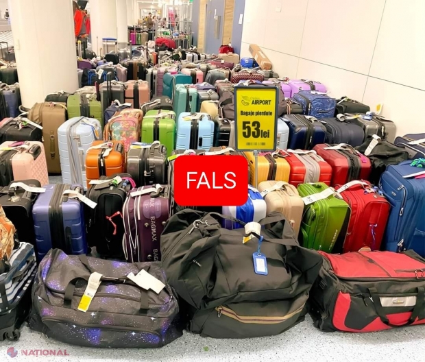 IMPORTANT! Un nou tip de escrocherie în mediul online: Aeroportul Internațional Chișinău NU vinde bagaje pierdute