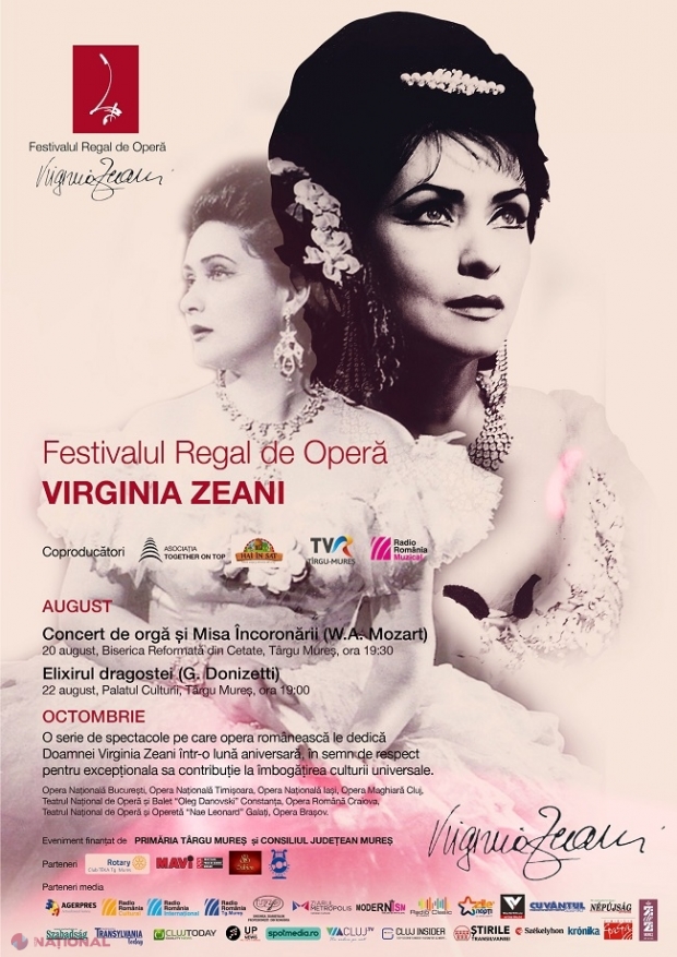 Festivalul Regal de Operă „Virginia Zeani” din România se implică în campania de strângere de fonduri pentru reconstruirea Filarmonicii de la Chișinău