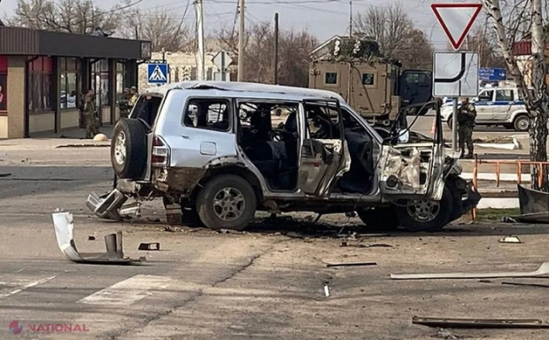 Un reprezentant al ocupaţiei ruse în Lugansk, asasinat într-un atentat cu maşină-capcană