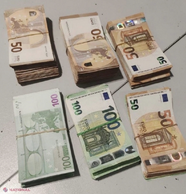 A încercat să iasă din R. Moldova cu zeci de mii de euro nedaclarați și a rămas fără bani