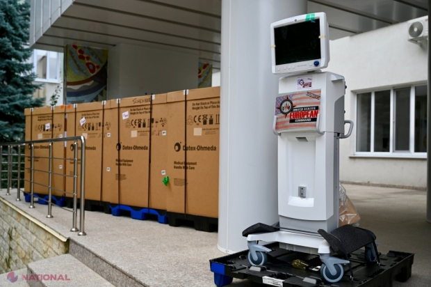 O nouă DONAȚIE din partea SUA pentru combaterea pandemiei – 13 ventilatoare de respirație asistată și alte dispozitive medicale, în valoare de peste 640 de mii de dolari