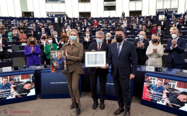 Aleksei Navalnîi, laureat al Premiului Saharov acordat de Parlamentul European: Rusia nu este regimul lui Putin. Rusia este o parte a Europei și ne străduim să devenim parte a ei
