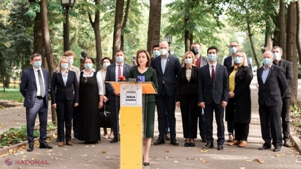 VIDEO // Maia Sandu a anunțat cinci OBIECTIVE pe care și le-a propus pentru funcția de președinte: „Să construim un stat care lucrează pentru oameni, nu unul controlat de o grupare oligarhică sau de alta” 