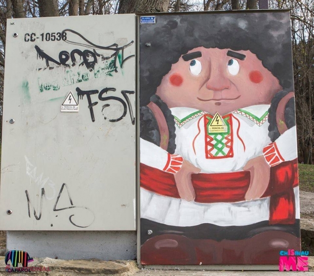 FOTO // Guguță a APĂRUT într-un parc din Chișinău