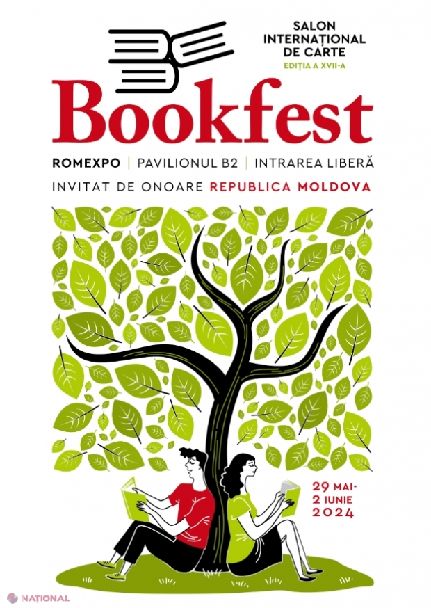 START pentru înscrierile la Bookfest 2024! Republica Moldova, invitatul de onoare al evenimentului care va avea loc la București