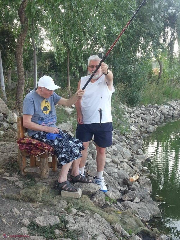 FOTO // Gheorghe Urschi învinge boala! A fost la pescuit