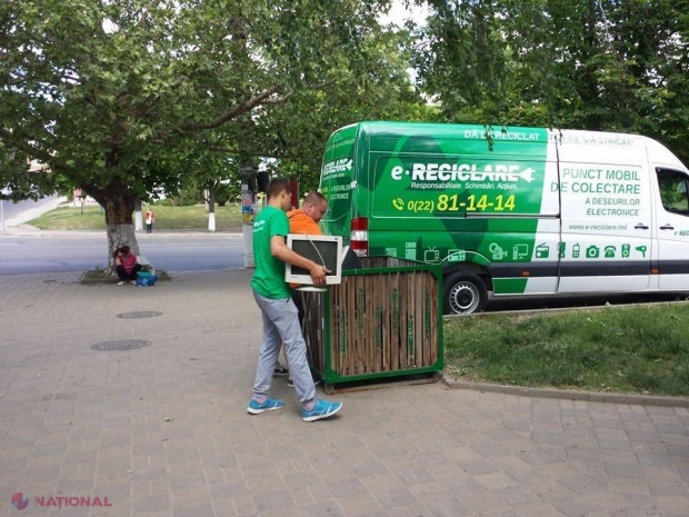 Acțiune INEDITĂ la Chișinău. Toate deșeurile și echipamentele electrice și electronice vor fi colectate 