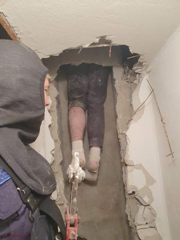 Un tânăr, blocat în canalul de ventilare al unui bloc de locuit de la Ciocana: Misiunea salvatorilor de după miezul nopții 