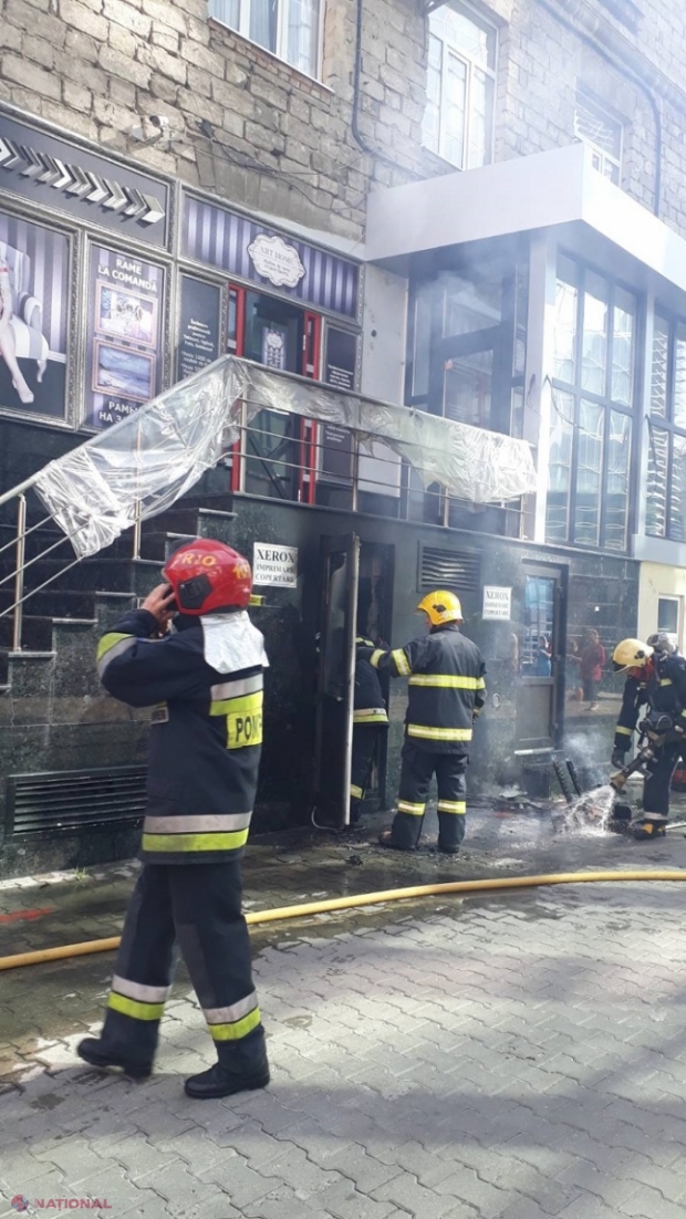 INCENDIU la subsolul clădirii în care se află Poșta Moldovei: „Ieri a fost atac cibernetic la Curtea de Conturi, azi incendiu la Poșta Moldovei. Prea multe coincidențe”
