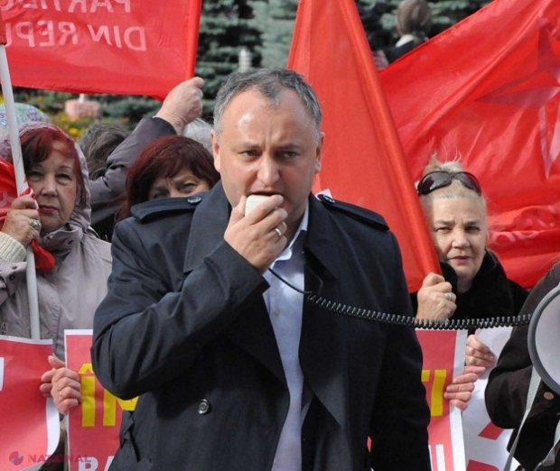 Președintele Dodon SUSȚINE „protestul de amploare” anunțat de socialiști pentru 18 octombrie la Chișinău: „Preşedintele ţării şi Partidul Socialiştilor nu vor avea o altă soluţie”