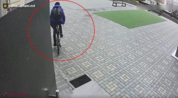 VIDEO // Hoțul care a furat cel puțin 15 biciclete din Chișinău a fost prins de Poliție: Vindea cu numai 500 de lei bucata