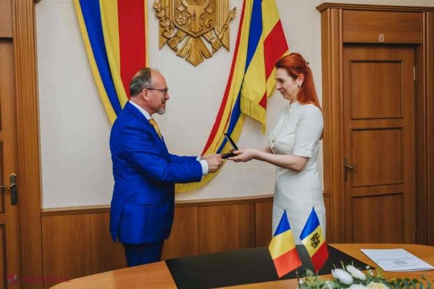 O nouă DISTINCȚIE pentru Ambasadorul României Daniel Ioniță, aflat la final de mandat. Ana Revenco: „Știm că România este aproape, iar noi, la rândul nostru, dorim să devenim un furnizor de securitate”