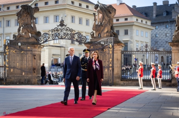 Maia Sandu, după întrevederea la Praga cu omologul ceh, Petr Pavel: „Extinderea Uniunii Europene este o investiție în securitatea întregului continent”