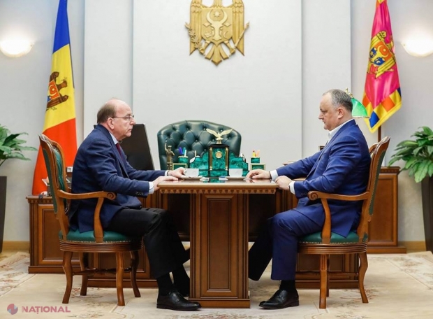 Dodon a discutat cu Ambasadorul rus de la Chișinău despre scenariile postelectorale din R. Moldova