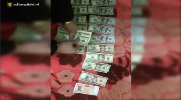 VIDEO // Un portmoneu cu peste 130 de mii de lei, FURAT la Chișinău: Hoțul NU reușise încă să cheltuie banii când a fost prins