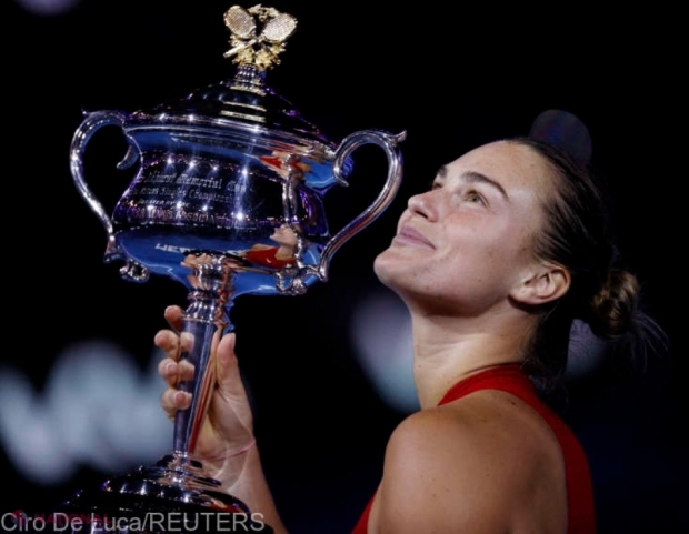 Arina Sabalenka a câştigat trofeul la Australian Open 