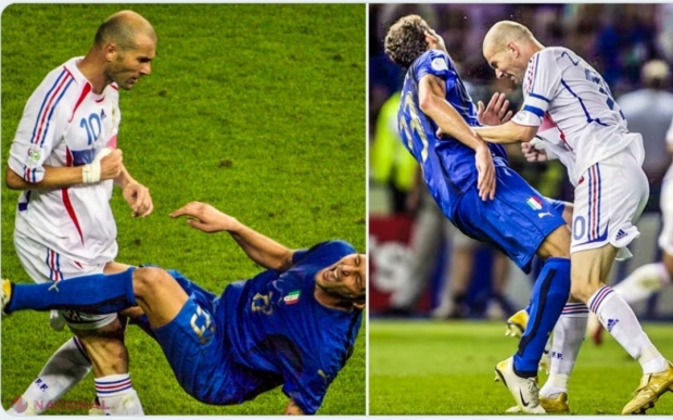 Materazzi a DEZVĂLUIT exact ce i-a spus lui Zidane, înainte să fie lovit, în FINALA Campionatului Mondial din 2006 