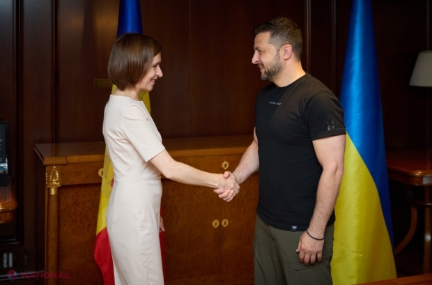 Maia Sandu, discuție între patru ochi cu Volodimir Zelenski despre ultimele evoluții de pe front: ,,R. Moldova este alături de Ucraina, alături de ucrainenii care luptă pentru a-și apăra pământul și dreptul de a-și decide propriul viitor”