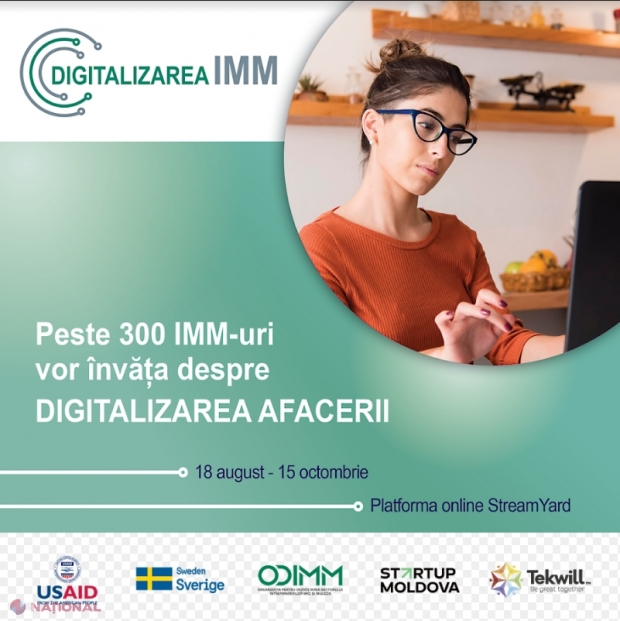 Peste 300 de companii din R. Moldova vor fi instruite cum să-și dezvolte o afacere online